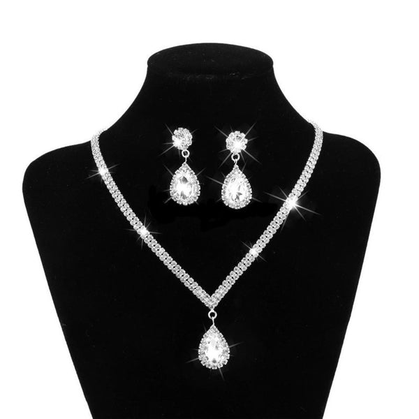 Bridal jewelry set, Necklace set, gift set